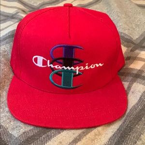 Supreme Champion 5-Panel Red